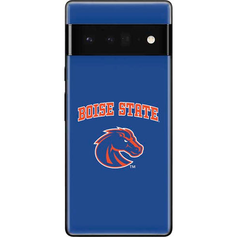 Boise State University Collegiate Text Google Pixel 6 Pro Skin